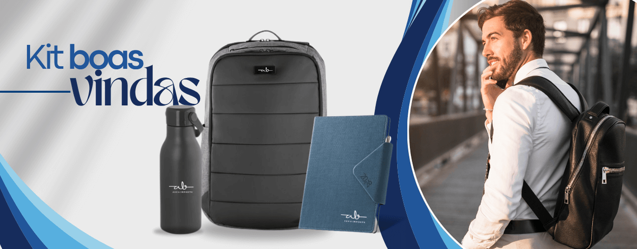 kit boas vindas personalizado para brindes
