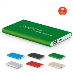 Carregador Power Bank personalizado 4400 mAh Coulomb