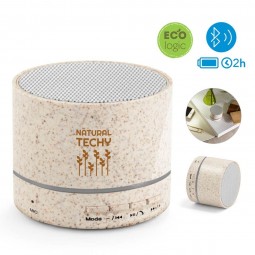 caixa de som eco, fibra de trigo personalizada para brindes 57930
