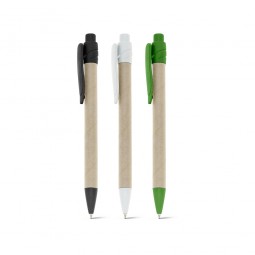 Caneta esferográfica em papel kraft 91383 Masai