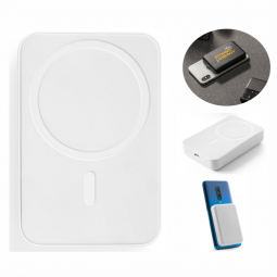 Bateria portátil em ABS 100% reciclado