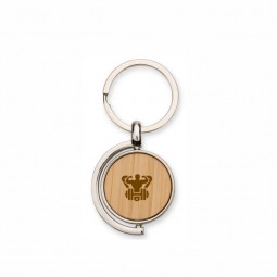 Chaveiro metal bambu 08237