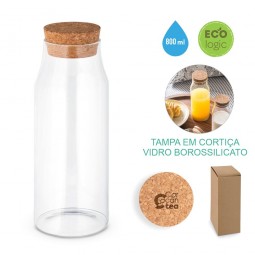 Garrafa ecológica vidro personalizada para brindes 94236