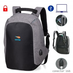 Mochila Anti-Furto USB 1306