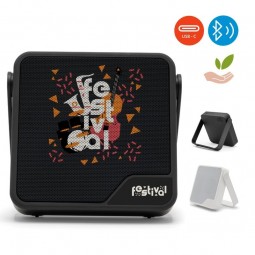 Coluna portátil em ABS 100% reciclado 97182 DIPSTER