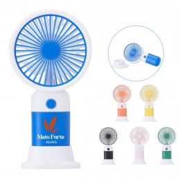 mini ventilador de mão recarregável personalizado para brindes 05042