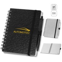 Caderno B6 com caneta CAD190
