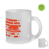 Caneca de vidro fosco 340ml Kenny 94768