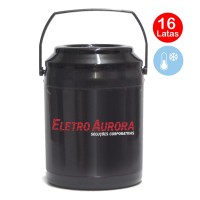 Cooler 16 Latas personalizado Preto