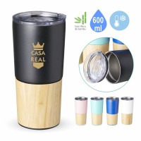 Copo Térmico Bambu 600ml 04084