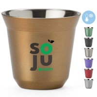 Copo Inox Parede Dupla 80ml 09011