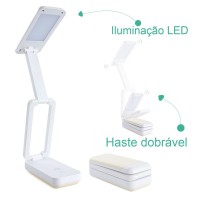 Luminária LED Recarregável 06014