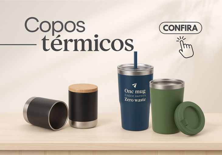 copos térmicos para brindesbrindes personalizados